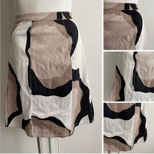 NP Abstract Skirt, Italian Size 52